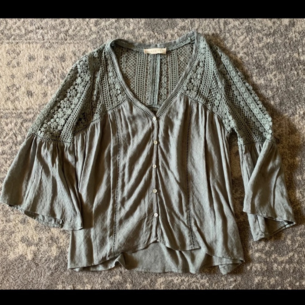 Vici Collection Love Stitch Top. NWOT.